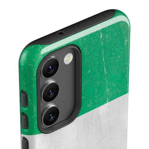 Nigeria Flag Distressed Galaxy S23 Pro Case
